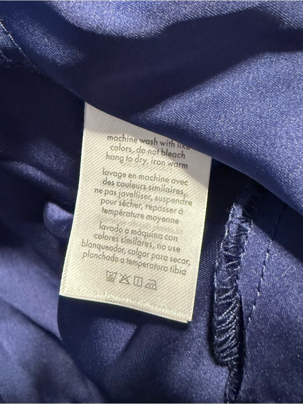 Rachel Parcell Puff Sleeve Blue Floral Lace-Trim Midi Dress - Picture 13 of 13